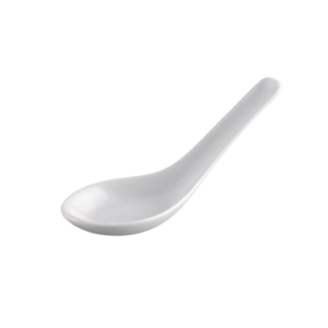 White Porcelain Chinese Spoon