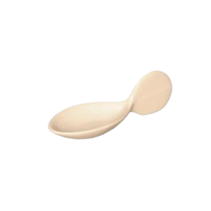 White Mini Tasting Spoon