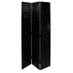 Black Wooden Screen (3-15" X 79")