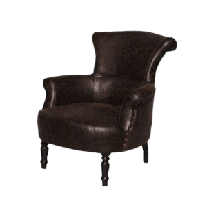 Classic Upholstered Smoke Chair 38"X22"X31" (38" X 22" X 31")