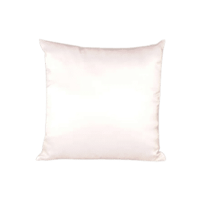White Satin Pillow Cover (16")
