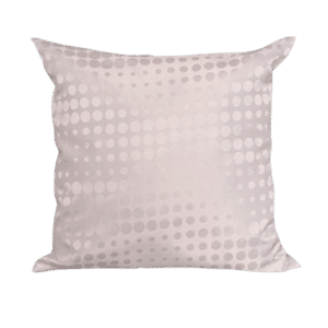 White On White Dots Pillow Cover (16")