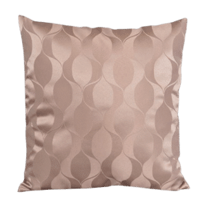 Taupe Squiggle Pillow Cover (16")
