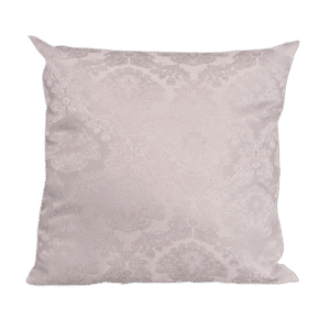 White Damask Pillow Cover (16")