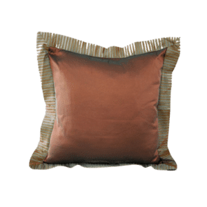 Bronze Iridescent Two Tone Pillow (18")