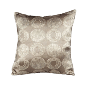 Grey Circles Pillow