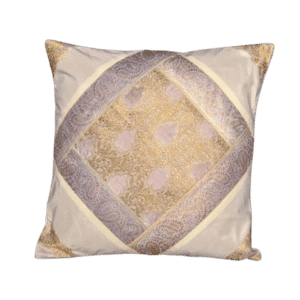 Ivory/Gold Pillow