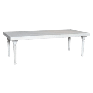 White Antiqued Table