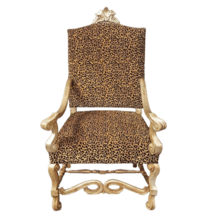 Cheetah Slipcover For Throne