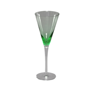 Emerald Jewel Tone Trumpet Goblet (10 Oz)