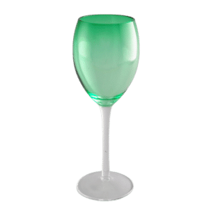 Emerald Jewel Tone Goblet (14 Oz)