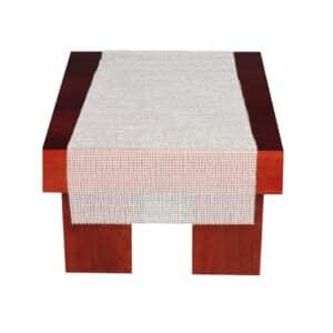 White Mesh Runner (14" X 72")