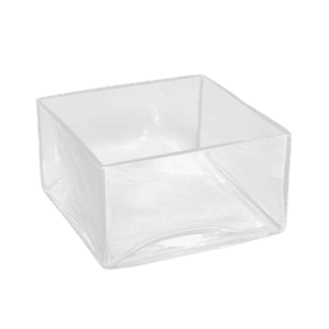CONTEMPORARY SQUARE GLASS BOWL