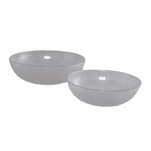 LUCITE PEBBLE TEXTURED BOWL COLLECTION