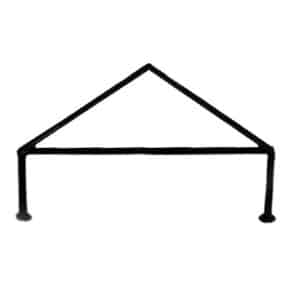 BLACK TRIANGULAR RISER (4" H)