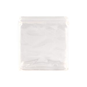 FROSTED LUCITE ICE BLOCK (6" X 6" X 3")