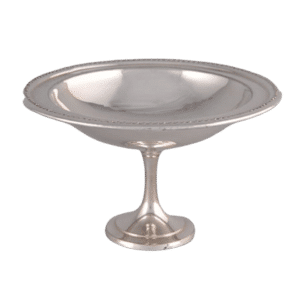 SILVER PEDESTAL COMPOTE