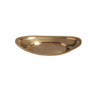 BRASS OVAL BREAD TRAY