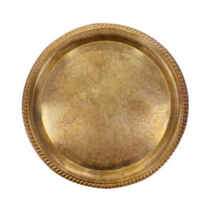 BRASS ROUND TRAY