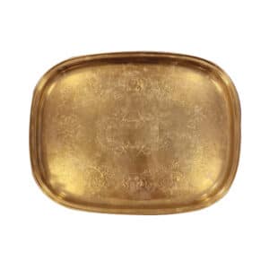 BRASS RECTANGULAR TRAY