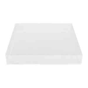Clear Lucite Square Passing Tray (12")