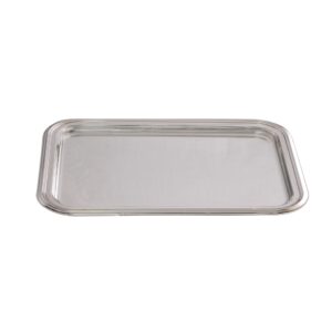 Silver Rectangular Carving Tray (20" L X 14" W)