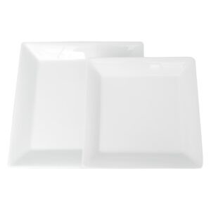 WHITE SQUARE PORCELAIN PLATTER COLLECTION