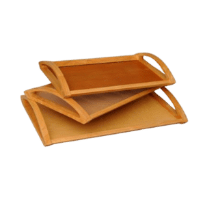 Natural Wood Tray Collection