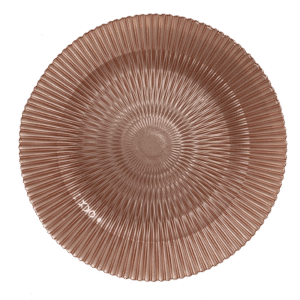 BLUSH BLOWN SAND CHARGER