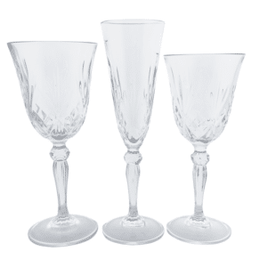CUT CRYSTAL GLASSWARE