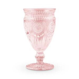 BLUSH VINTAGE GOBLET