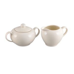 IVORY SUGAR & CREAMER SET